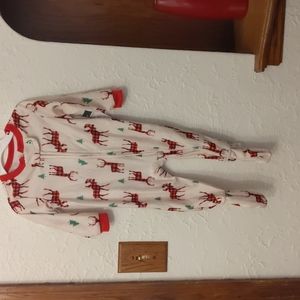 Holiday, 12 month old onesie, with deer and tree, new with tags